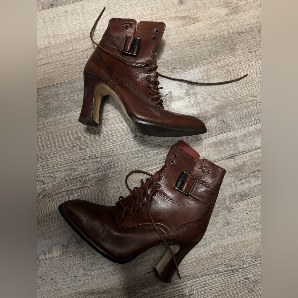 Pikolinos Brown Leather Ankle Boots